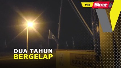 Tidak menyala hampir dua tahun