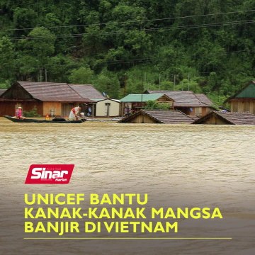 UNICEF bantu kanak-kanak mangsa banjir di Vietnam