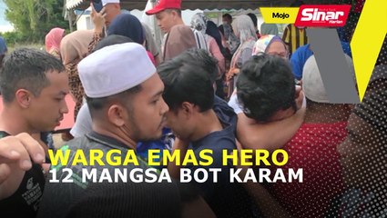 Warga emas gadai nyawa selamatkan mangsa bot karam