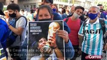 La Casa Rosada acoge el velatorio público de Diego Armando Maradona