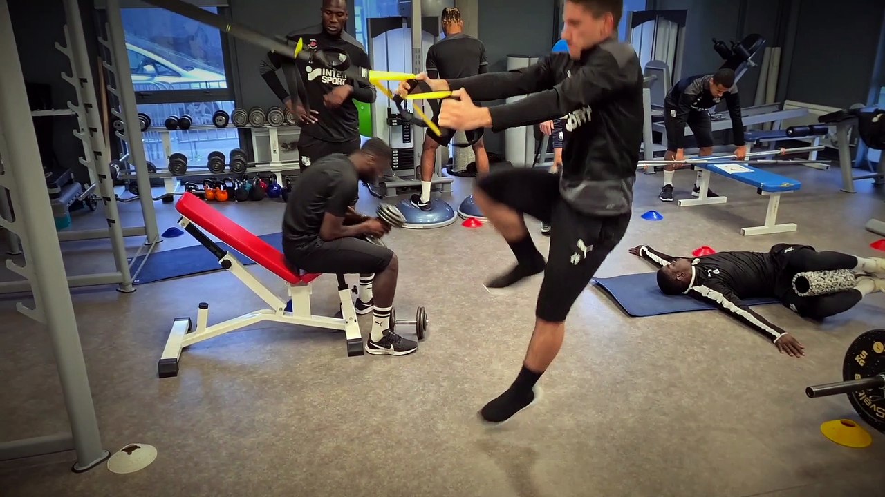 Entraînement avec Léo Djaoui