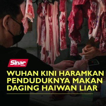 Wuhan kini haramkan penduduknya makan daging haiwan liar