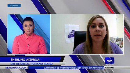 Entrevista Sherling Aizprúa, Directora de desarrollo humano del Inamu - Nex Noticias