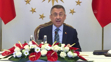 ANKARA - 36. ISEDAK Toplantısı - Cumhurbaşkanı Yardımcısı Oktay (1)