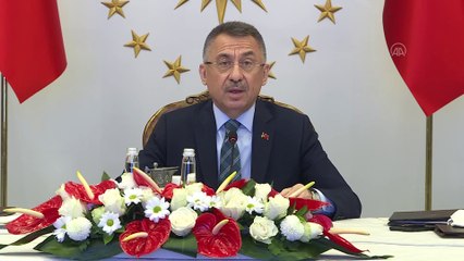 ANKARA - 36. ISEDAK Toplantısı - Cumhurbaşkanı Yardımcısı Oktay (2)