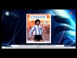 A Spor canlı yayında şoke eden el hareketi