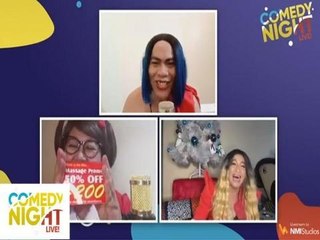 Comedy Night Live: Regalo ni Boobsie kay Tekla, something sticky?!