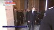Emmanuel Macron est arrivé aux Invalides pour l'hommage à l'ancien résistant Daniel Cordier