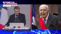 Hommage à Daniel Cordier: Emmanuel Macron évoque un homme 