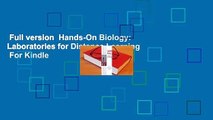 Full version  Hands-On Biology: Laboratories for Distance Learning  For Kindle