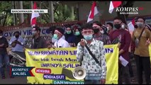 Massa di Banjarmasin Lakukan Aksi Menolak Ujaran Kebencian dan Provokasi