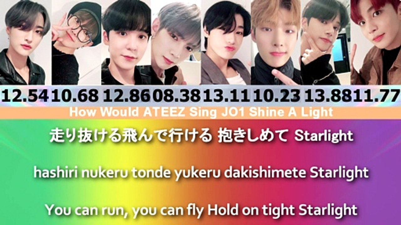 How Would ATEEZ Sing JO1 Shine A Light