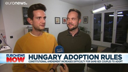 Same-sex couples in Hungary fear legal changes will scupper adoption plans