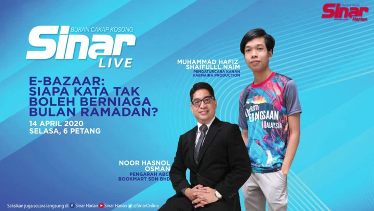 [LIVE] E-Bazaar: Siapa Kata Tak Boleh Berniaga Bulan Ramadan?