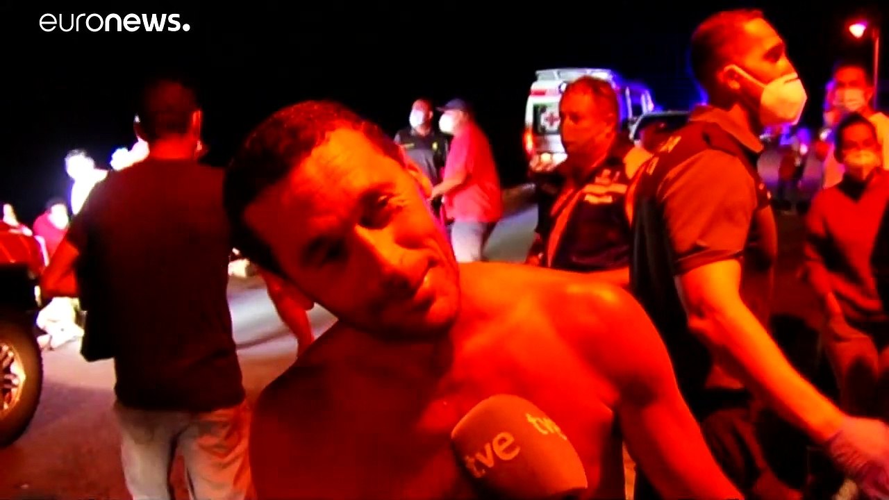 Desgarrador rescate en Lanzarote