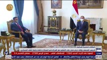 الرئيس السيسي يستقبل وزير الخارجية الكويتي ووزير الدفاع العراقي