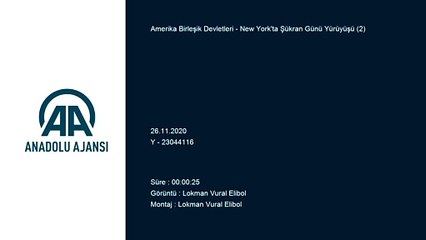New York'ta Şükran Günü Yürüyüşü (2)