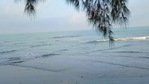 Natural beauty of St. Martin from Bangladesh .. Interesting view .. Sea waves