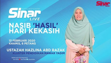 [LIVE] Nasib 'Hasil' Hari Kekasih