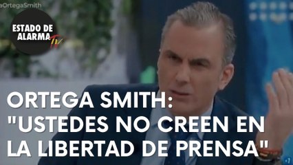 ¡BRUTAL ZASCA!ORTEGA SMITH SE MERIENDA A UN PERIODISTA PROGRE DE TVE