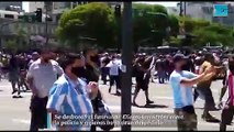 Se desbordó el funeral de Diego: incidentes entre la policía y quienes no podrán despedirlo