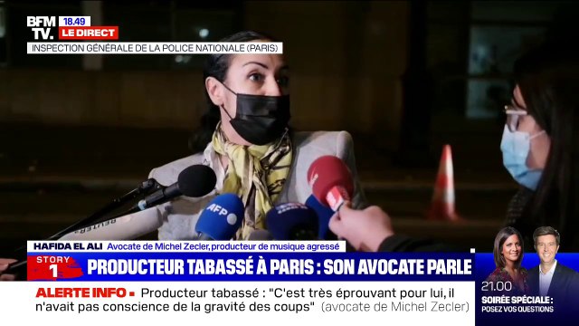 On espère une confrontation : l'avocate du producteur violemment frappé par des policiers s'exprime