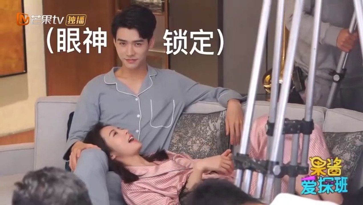 【behind-the-scenes 4】【cdrama：Begin Again】Simon Gong Jun /Zhou YuTong cute sweet bts从结婚开始恋爱 花絮 周雨彤/龚俊
