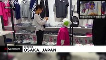 This robot in Japan can detect if customers aren't wearing face masks