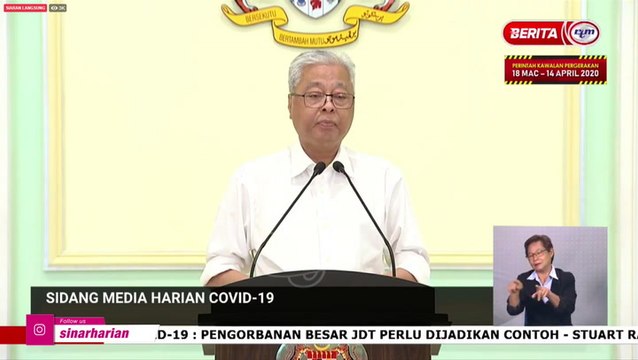 [LIVE] Sidang Media (Non-Health) oleh YB Dato' Sri Ismail Sabri Yaakob, Menteri Kanan (Keselamatan)