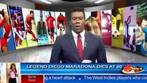 Football legend Diego Maradona dies at 60