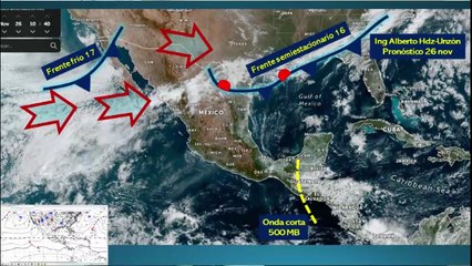 Clima de hoy jueves: Fuertes ráfagas de viento en Coahuila, Nuevo León y Tamaulipas