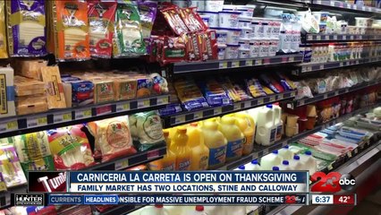 Thanksgiving Day brings panic shopping as cooks look for those forgotten items