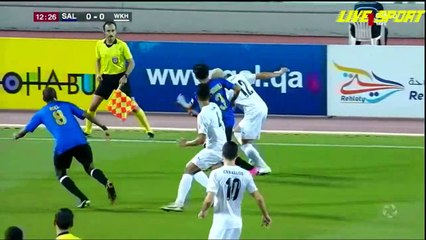 مباراه نادي السيليه ونادي الوكره دوري نجوم قطر  الاسبوع السابع  الشوط الاول  26_11_2020