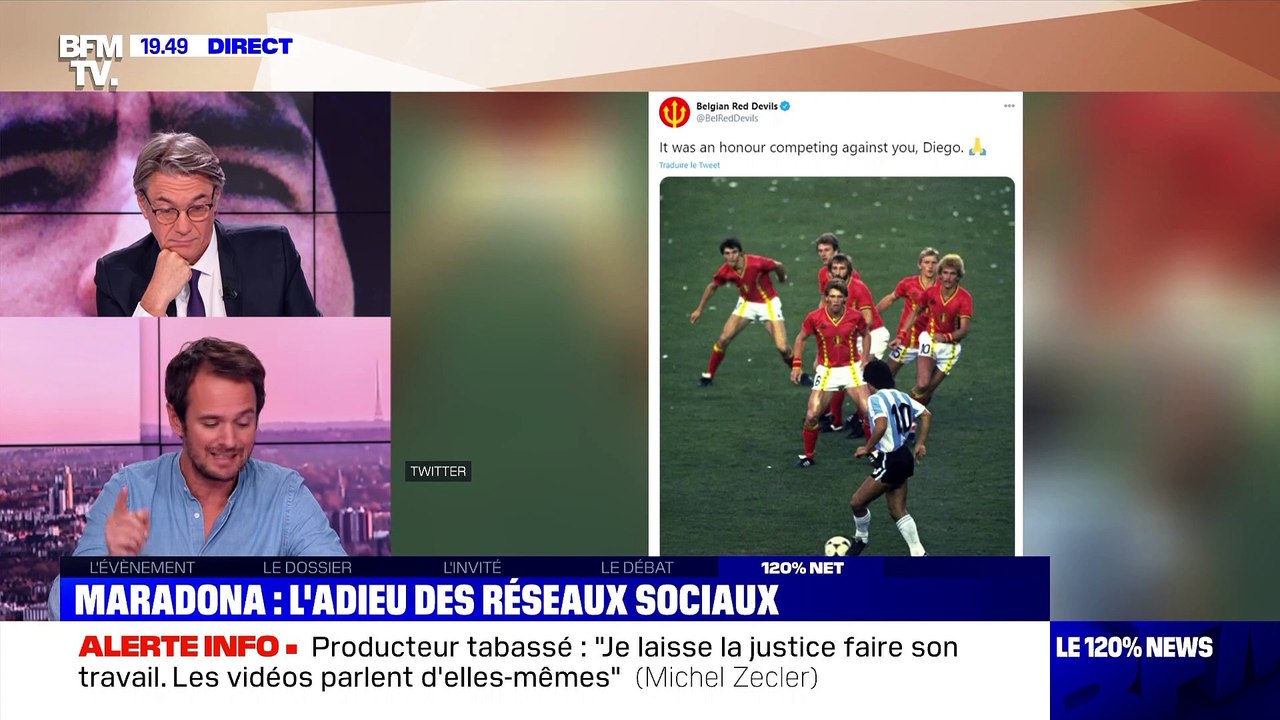 120% Net: Maradona, l’adieu des réseaux sociaux - 26/11