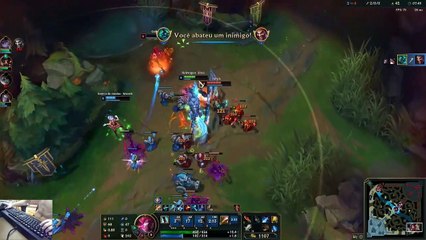 Hecarim jungle - Gameplay comentado - Platina II