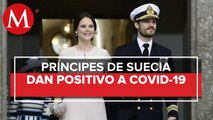 Príncipes Carlos Felipe y Sofía de Suecia dan positivo a covid-19