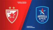 Crvena Zvezda mts Belgarde - Anadolu Efes Istanbul Highlights | EuroLeague, RS Round 11