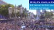 Crowds continue to grow for Maradona's funeral