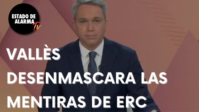 VALLÉS DESENMASCARA las mentiras de ERC y el odio fiscal de los indepes CONTRA MADRID