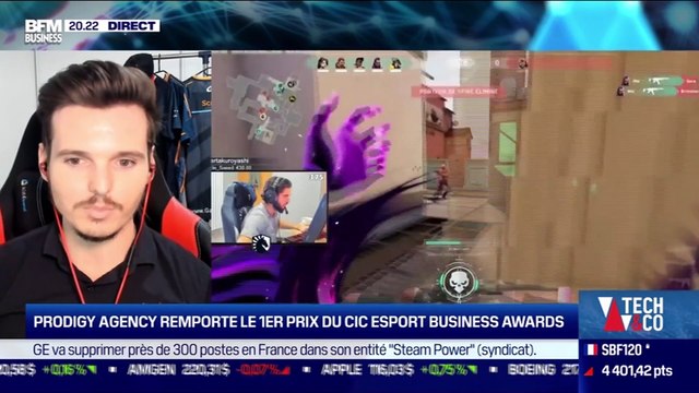 Jérôme Coupez (Prodigy Agency) : Prodigy Agency remporte le premier prix du CIC Esport Business Awards – 26/11