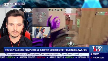 Jérôme Coupez (Prodigy Agency) : Prodigy Agency remporte le premier prix du CIC Esport Business Awards – 26/11