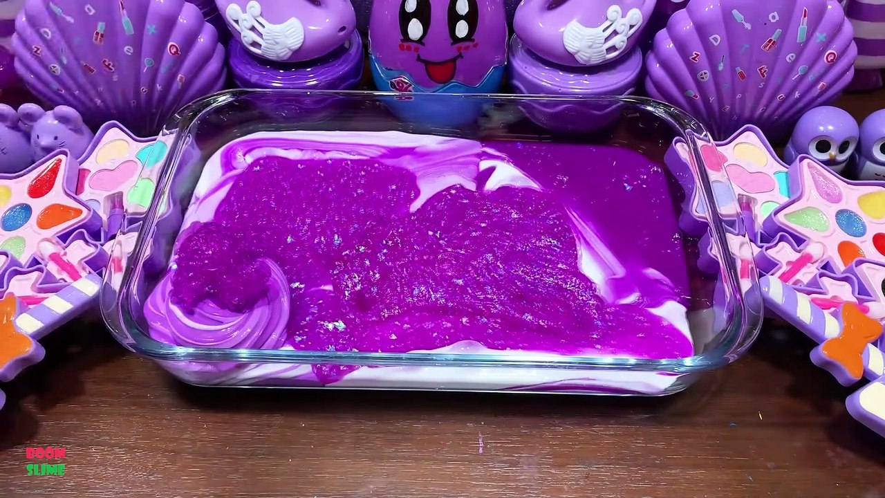 VIOLET PIPING BAGS & FEET - Mixing RandomThings Into GLOSSY Slime !  Satisfying Slime Videos #1539 - video Dailymotion
