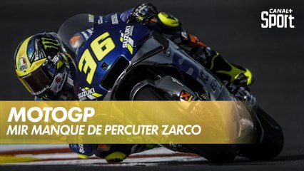 Quand Mir manque de percuter Zarco en version On Board