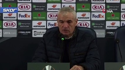 Rıza Çalımbay: “2 defa yenik duruma düşmemize rağmen oyundan kopmadık”