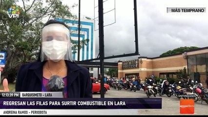 Regresaron las filas para surtir combustible en Lara - VPItv