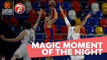 7DAYS Magic Moment of the Night: Mike James, CSKA Moscow