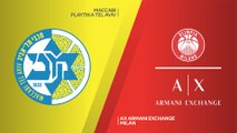 Maccabi Playtika Tel Aviv - AX Armani Exchange Milan Highlights | Turkish Airlines EuroLeague, RS Round 11