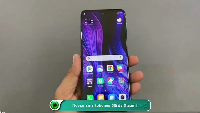 Novos smartphones 5G da Xiaomi