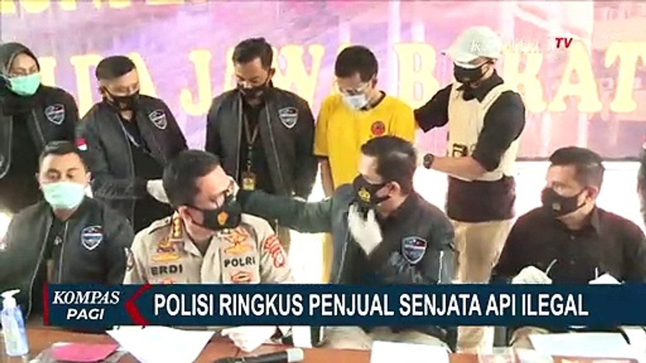 Polisi Berhasil Meringkus Penjual Senjata Api Ilegal yang Dijual Secara Daring!