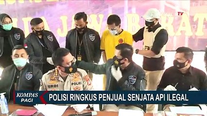 Polisi Berhasil Meringkus Penjual Senjata Api Ilegal yang Dijual Secara Daring!
